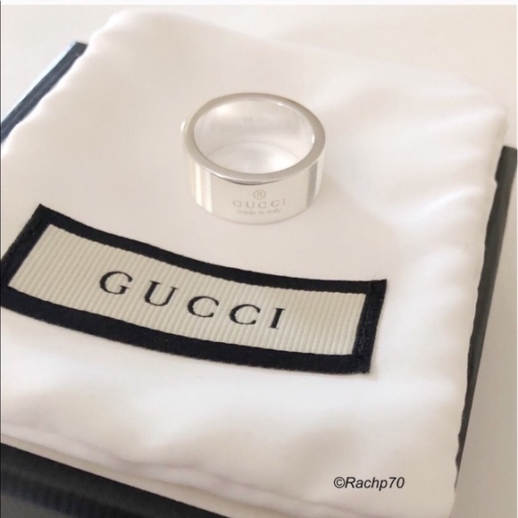 Gucci Jewelry - New Authentic GUCCI Trademark Logo Ring Size 5.5